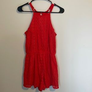 XS Miami Lace Romper